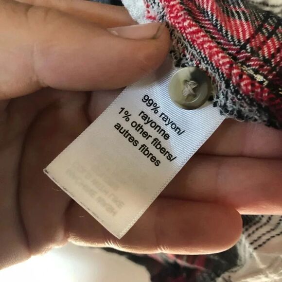 🟧 Maurices | Plaid Button Up - Picture 7 of 7